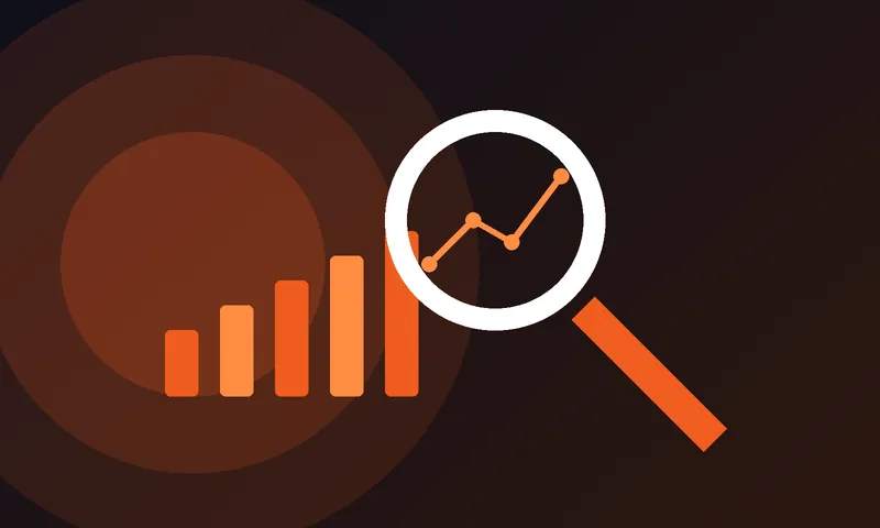 Gráfico comparativo de crecimiento representando SEO y publicidad digital